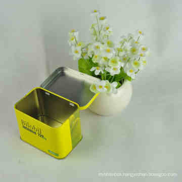 Metal Tin Box Square for Cookie Packing